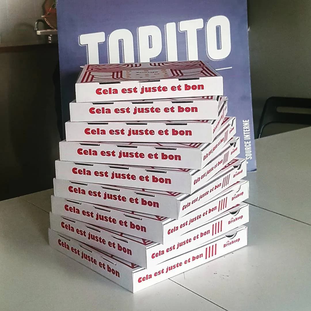 Commande volume pizzas